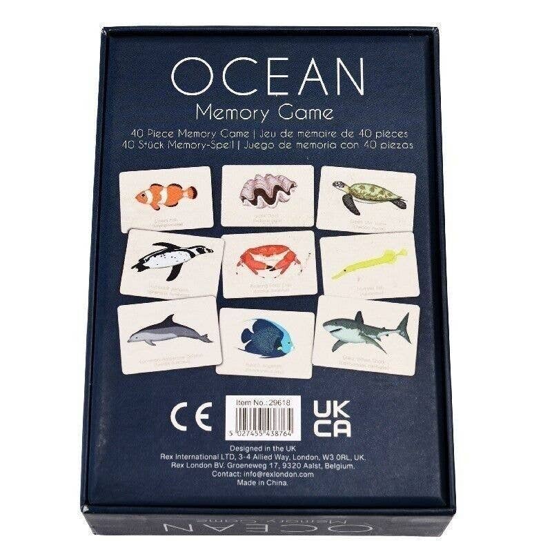 Ocean 40-Piece Memory Game from Rex London