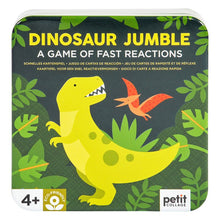 Dinosaur Jumble Fast-Reaction Card Game from Petit Collage
