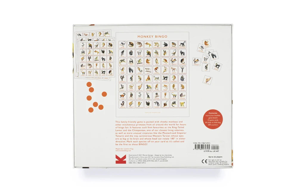 Monkey Bingo and Other Primates from Laurence King Publishing