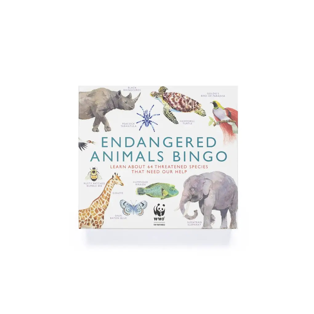 Endangered Animals Bingo from Laurence King Publishing