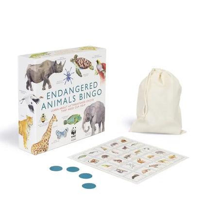 Endangered Animals Bingo from Laurence King Publishing