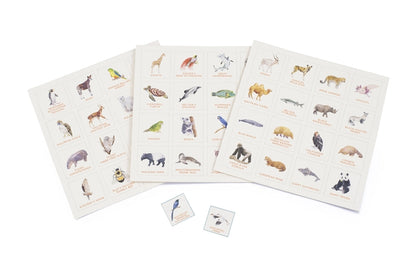 Endangered Animals Bingo from Laurence King Publishing