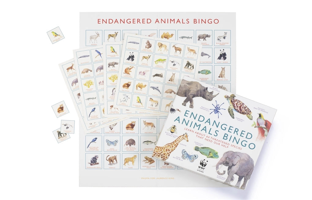 Endangered Animals Bingo from Laurence King Publishing
