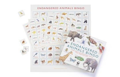 Endangered Animals Bingo from Laurence King Publishing