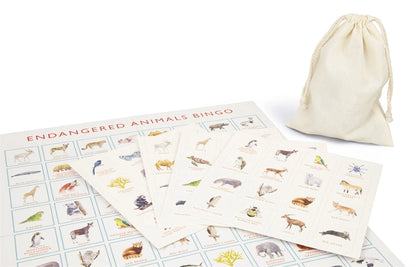 Endangered Animals Bingo from Laurence King Publishing