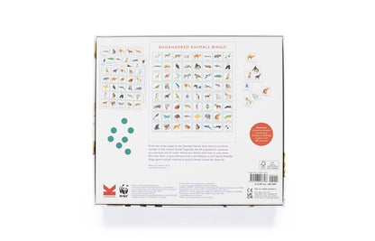 Endangered Animals Bingo from Laurence King Publishing