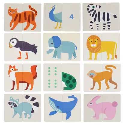 Heads and Tails Animal Matching Game from Rex London