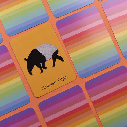 Amazing Baby Animals Matching Pairs Card Game