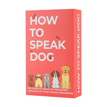 How To Speak Dog Card Deck from Gift Republic