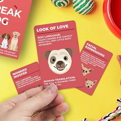 How To Speak Dog Card Deck from Gift Republic