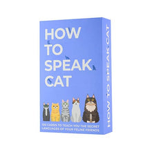 How To Speak Cat Card Deck from Gift Republic