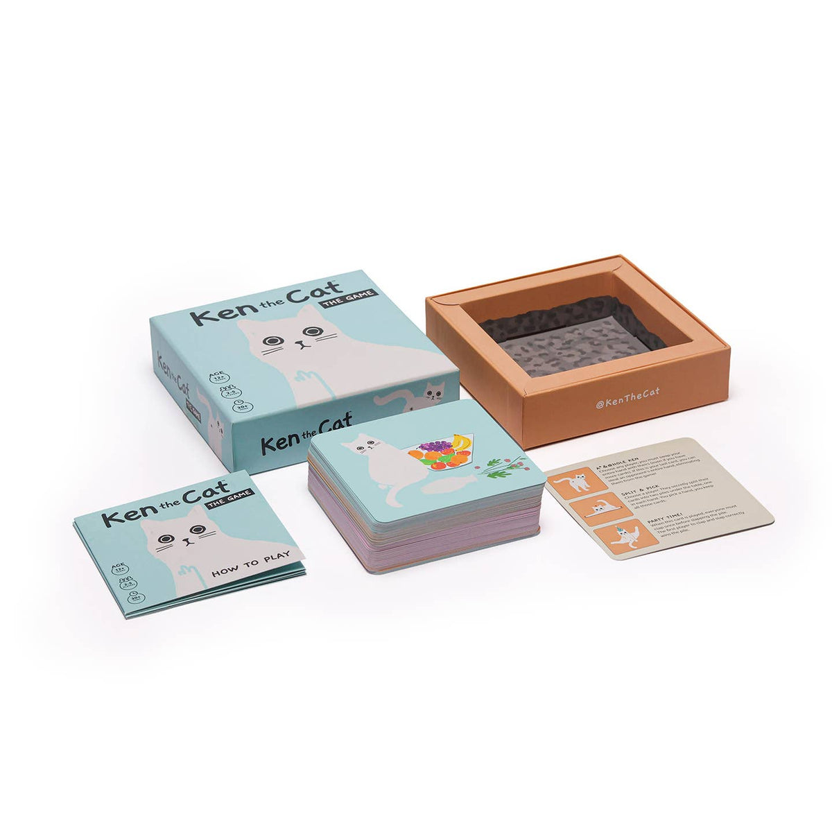 Ken the Cat Snap Card Game from Pikkii