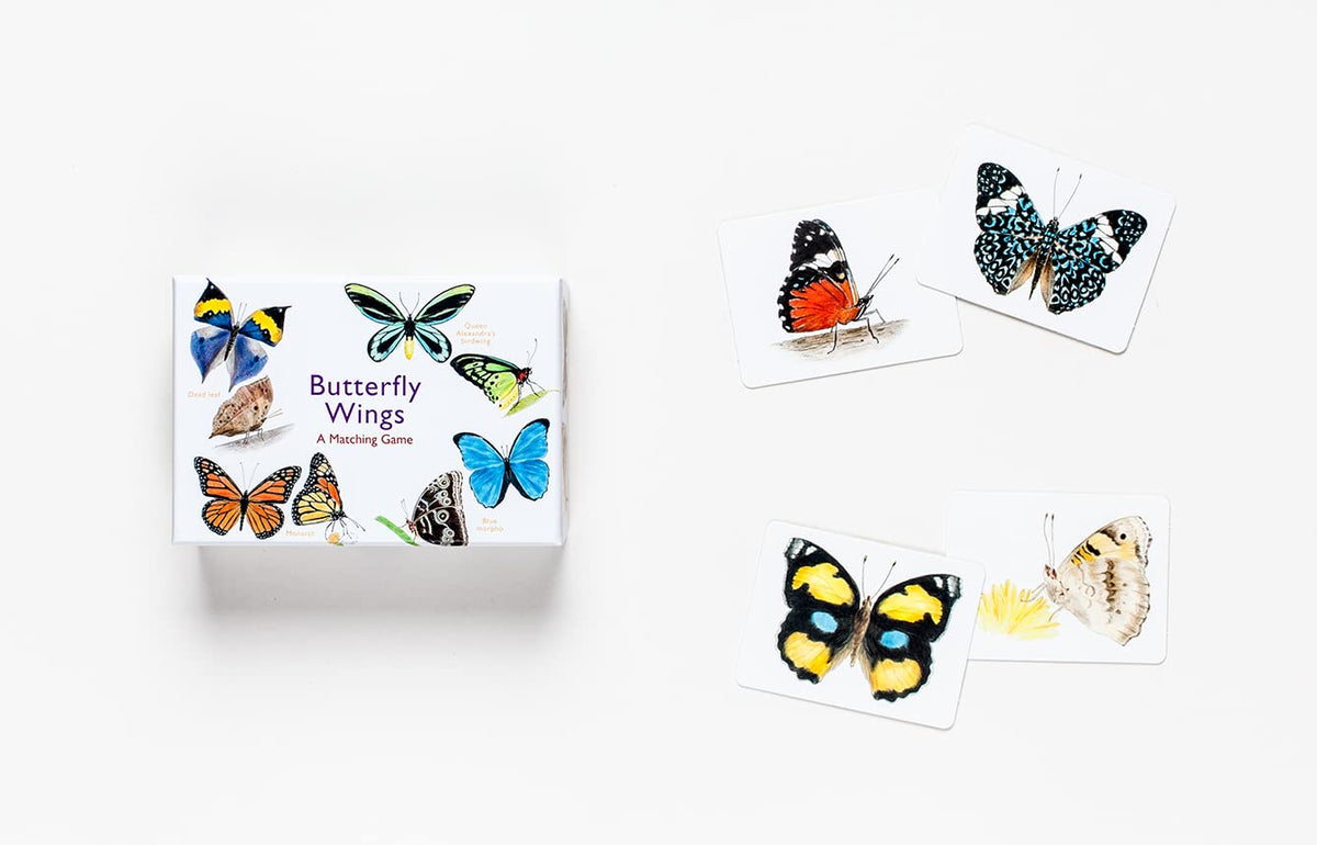 Butterfly Wings Matching Game by Christine Berrie