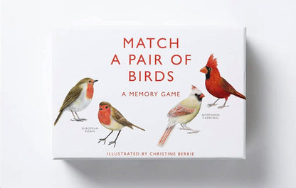 Match a Pair of Birds Memory Game by Christine Berrie