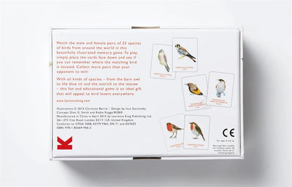 Match a Pair of Birds Memory Game by Christine Berrie