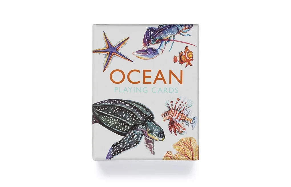 Ocean Playing Cards illustrated by Holly Exley