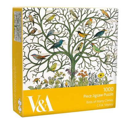 V&A Birds of Many Climes 1000 Piece Jigsaw Puzzle by C.F.A. Voysey