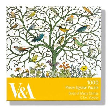 V&A Birds of Many Climes 1000 Piece Jigsaw Puzzle by C.F.A. Voysey