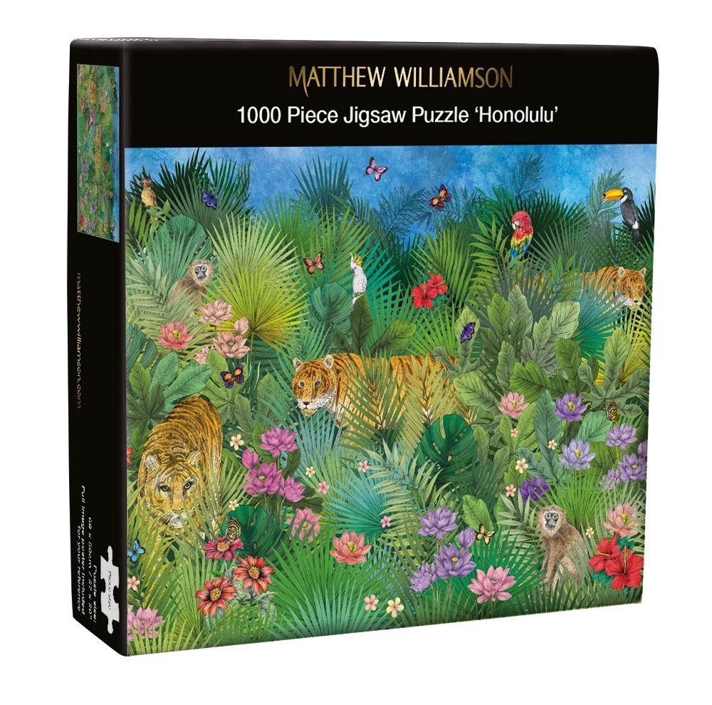 Honolulu 1000 Piece Jigsaw Puzzle by Matthew Williamson