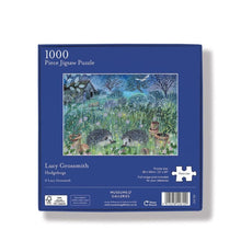 Hedgehogs 1000 Piece Jigsaw Puzzle by Lucy Grossmith