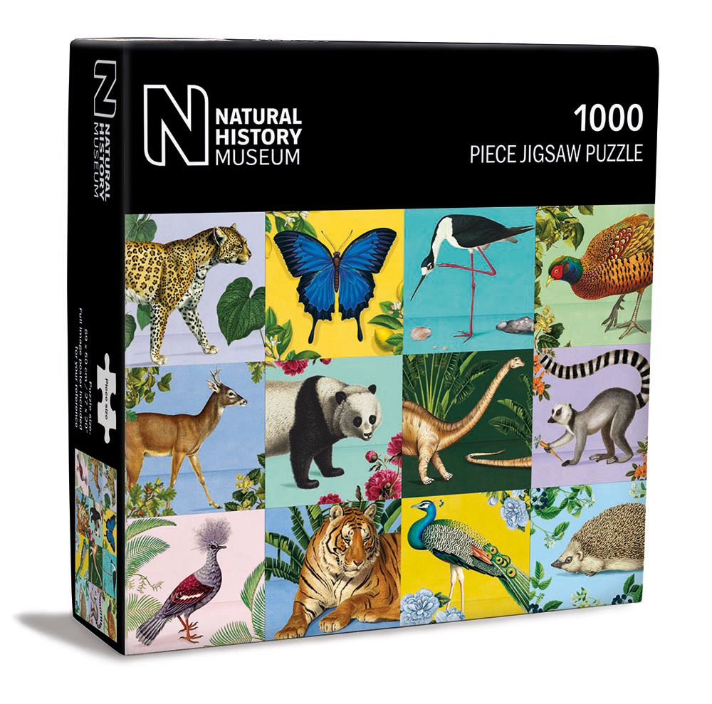 Natural History Museum Wildlife 1000 Piece Jigsaw Puzzle