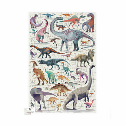 Crocodile Creek Dinosaur 150 Piece Tin Jigsaw Puzzle