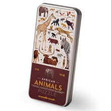 Crocodile Creek African Animals 150 Piece Tin Jigsaw Puzzle