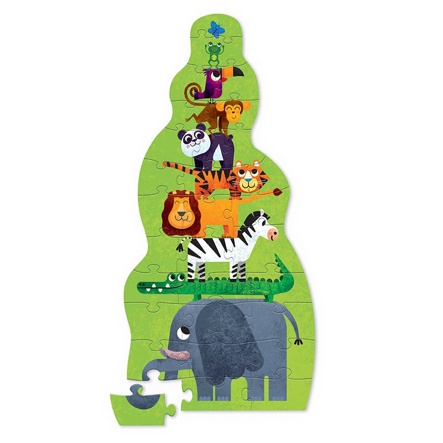 Crocodile Creek Jungle 30 Piece Tall Jigsaw Puzzle