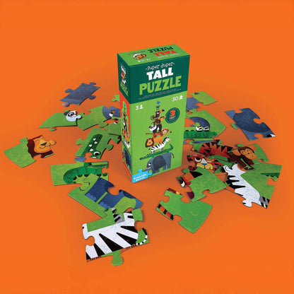 Crocodile Creek Jungle 30 Piece Tall Jigsaw Puzzle