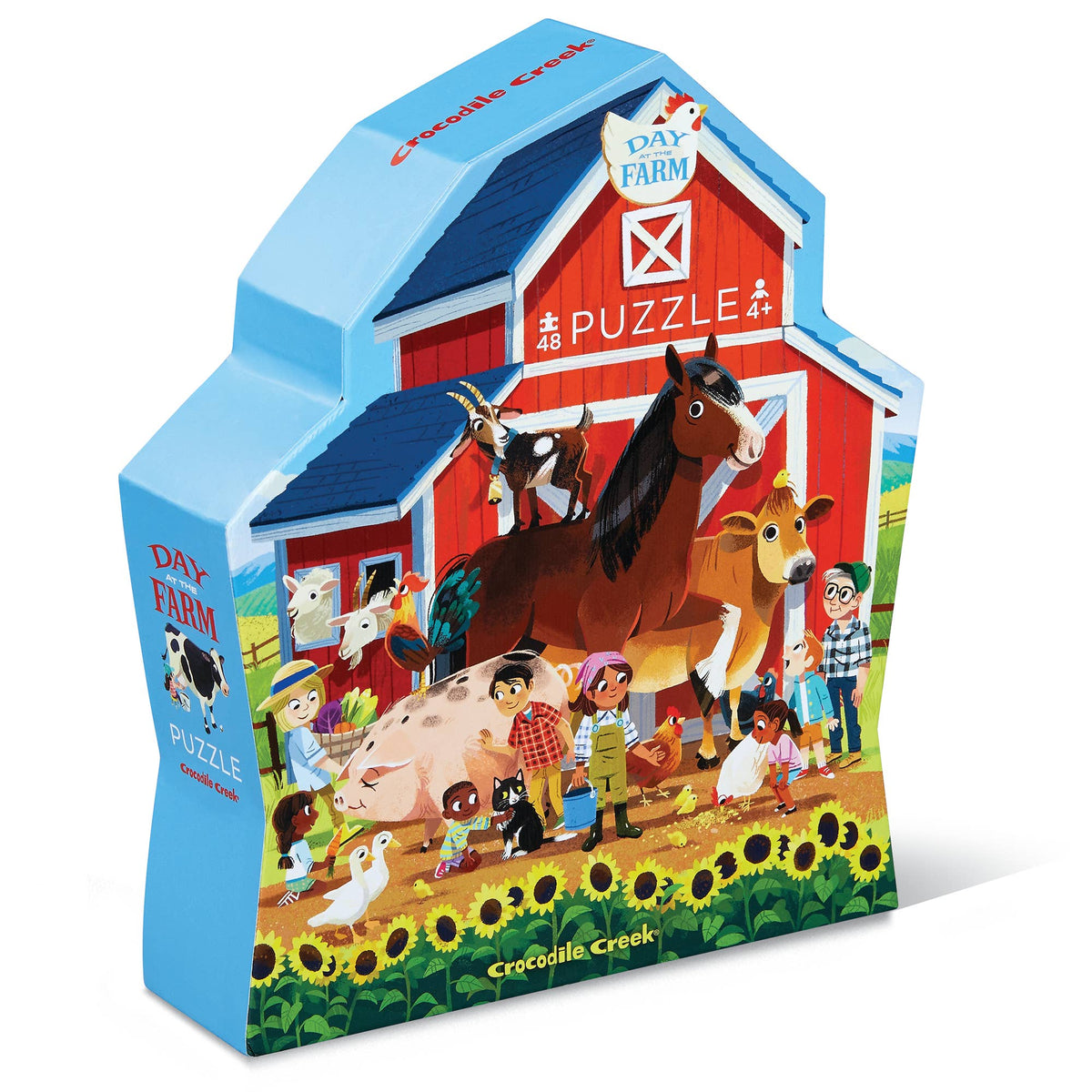 Crocodile Creek Farm 48 Piece Floor Jigsaw Puzzle