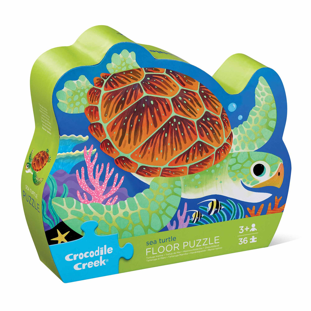 Crocodile Creek Sea Turtle 36 Piece Floor Jigsaw Puzzle