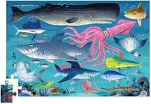 Crocodile Creek Shark Reef 50 Piece Tin Jigsaw Puzzle