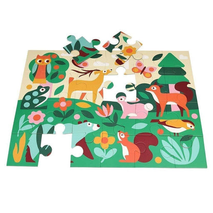 Woodland 24 Piece Floor Jigsaw Puzzle from Rex London