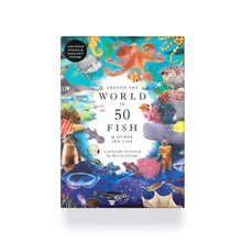 Around the World in 50 Fish 1000 Piece Jigsaw Puzzle by Marcel George
