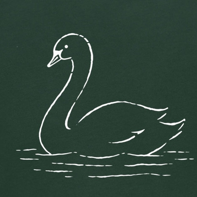 Gliding Swan Kids' Hoodie - Wild Lines gallery image 2