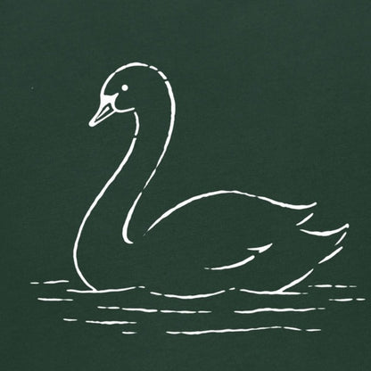 Gliding Swan Kids' Hoodie - Wild Lines gallery image 2
