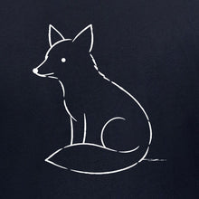 Poised Fox Kids' Hoodie - Wild Lines gallery image 2