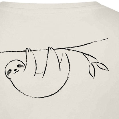 Hanging Sloth Kids' Hoodie - Wild Lines gallery image 2