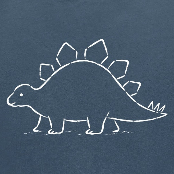 Stepping Stegosaurus Kids' Hoodie - Wild Lines gallery image 2