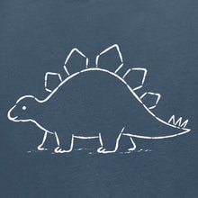 Stepping Stegosaurus Kids' Hoodie - Wild Lines gallery image 2