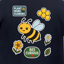 Bee Curious Kids' Hoodie - Badges of the Wild gallery image 2
