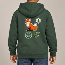 Keep Nature Wild Kids' Hoodie - Badges of the Wild lead image