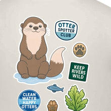 Otter Spotter Club Kids' Hoodie - Badges of the Wild gallery image 2