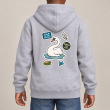 Calm on the Surface Kids' Hoodie - Badges of the Wild lead image