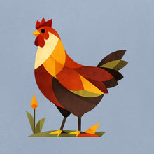 Cockerel at Dawn Kids' Hoodie - Prism Kingdom gallery image 2