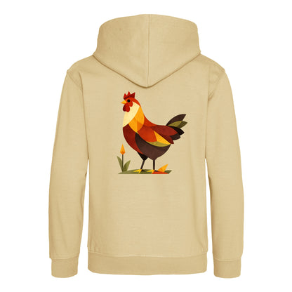 Cockerel at Dawn Kids' Hoodie - Prism Kingdom Desert Sand colour variant image