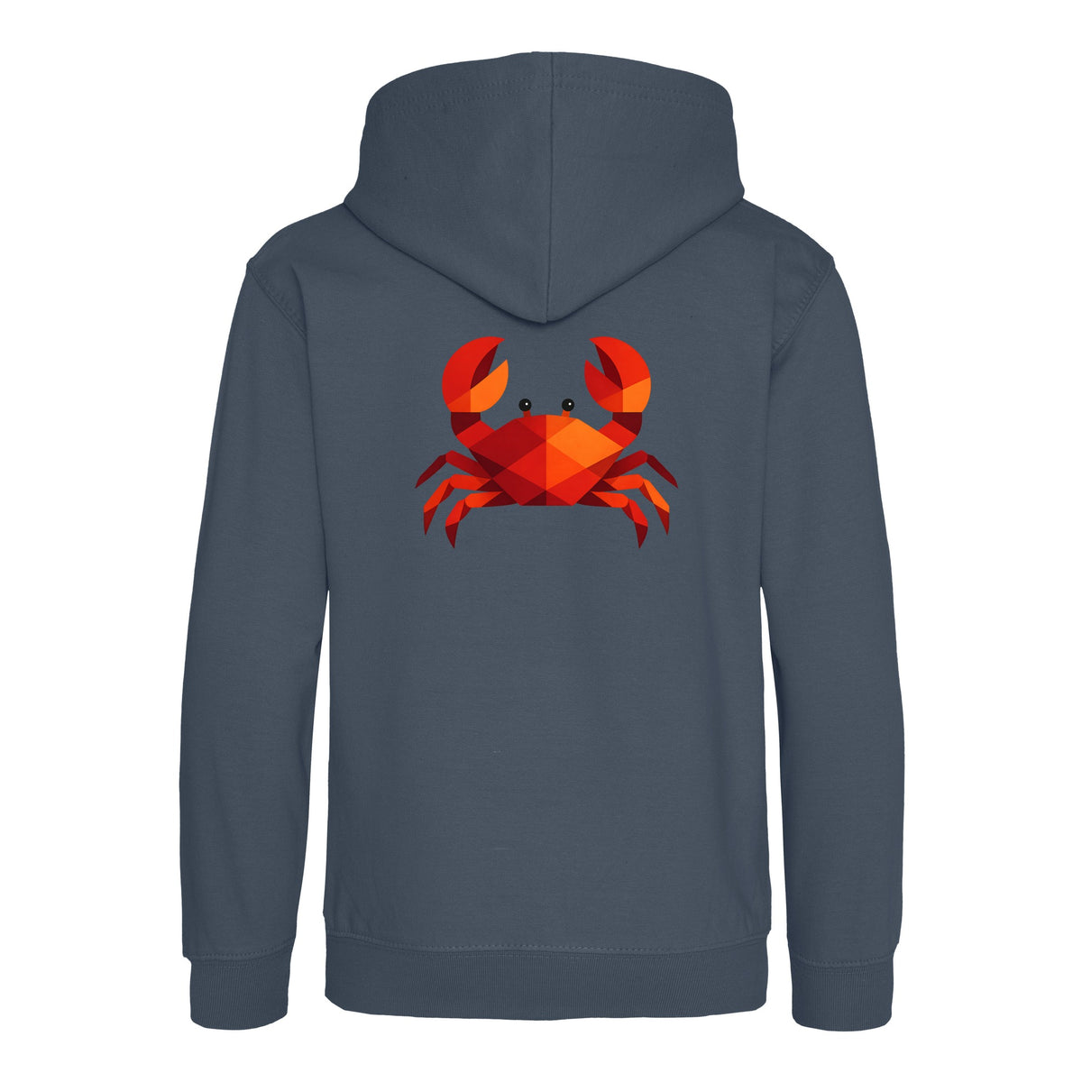 Crab in Crimson Kids' Hoodie - Prism Kingdom Airforce Blue colour variant image