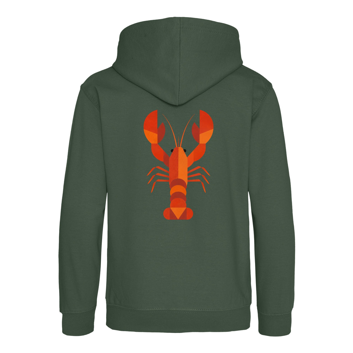 Scarlet Lobster Kids' Hoodie - Prism Kingdom Bottle Green colour variant image