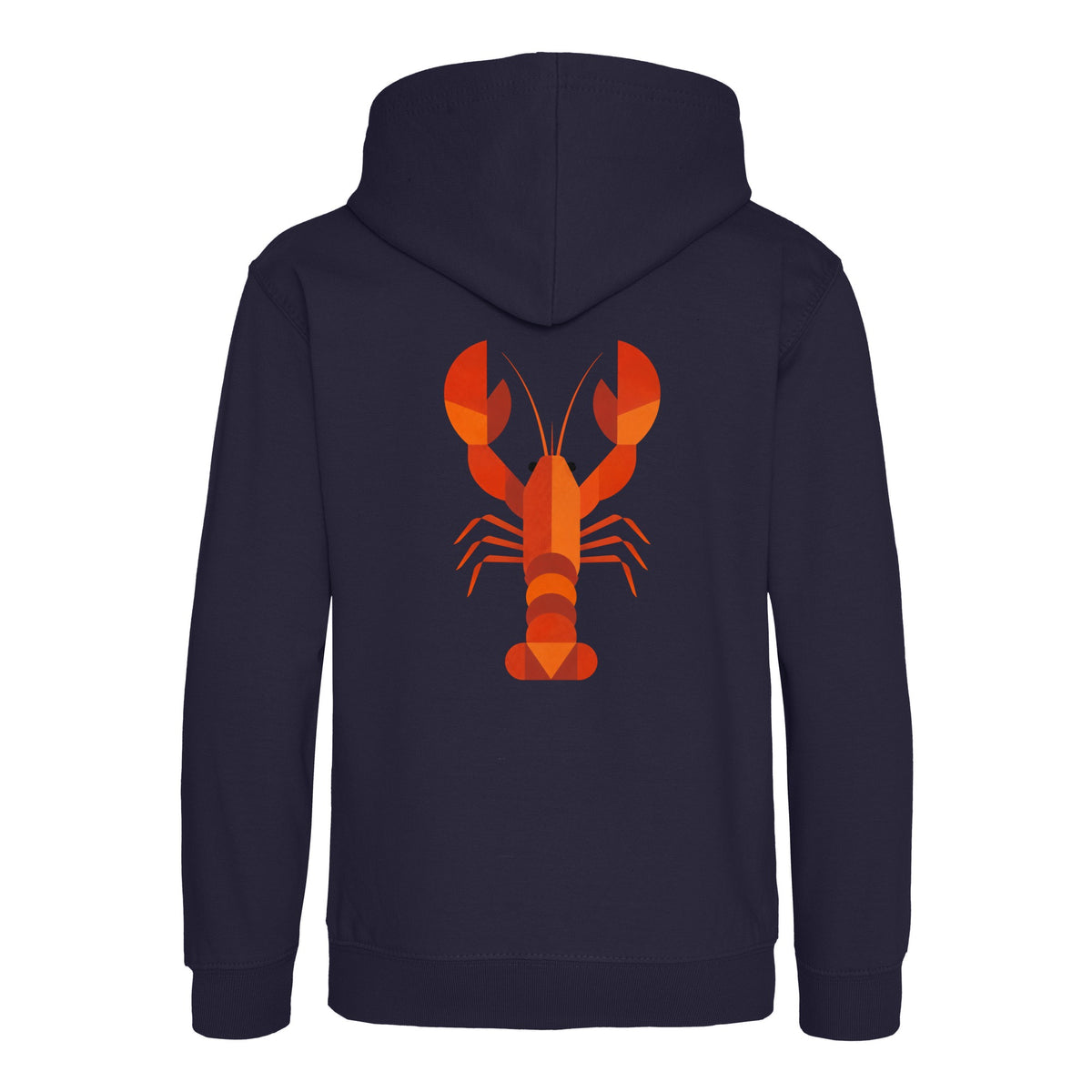 Scarlet Lobster Kids' Hoodie - Prism Kingdom French Navy colour variant image