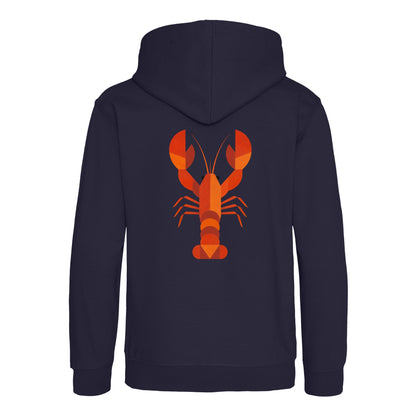 Scarlet Lobster Kids' Hoodie - Prism Kingdom French Navy colour variant image